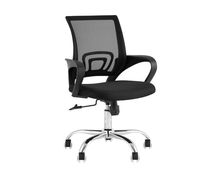 Купить Кресло офисное TopChairs Simple New черный, Цвет: черный