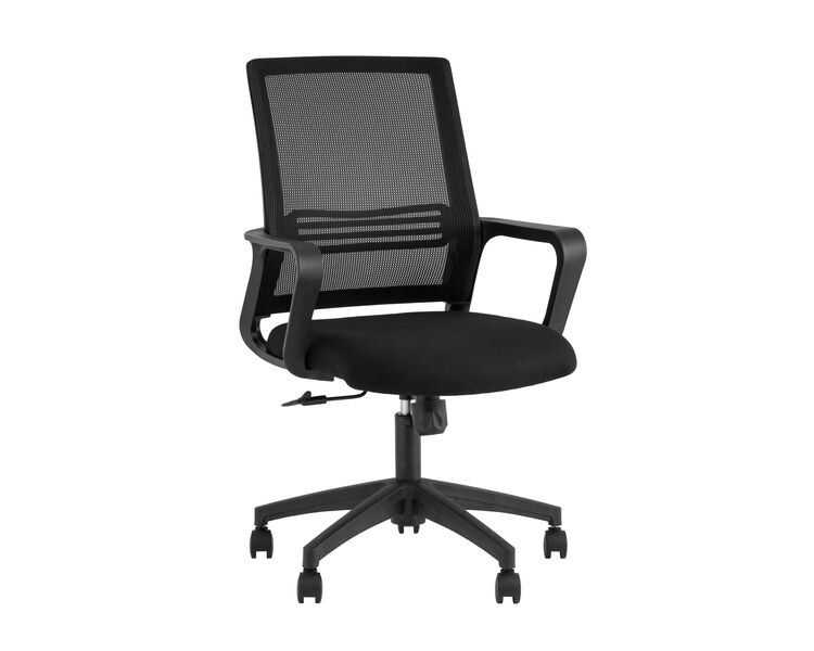 Купить Кресло офисное TopChairs Simplex черный, Цвет: черный
