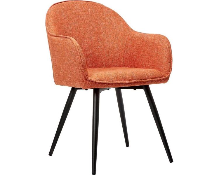 Купить Стул-кресло Frida оранжевый, черный, Цвет: оранжевый