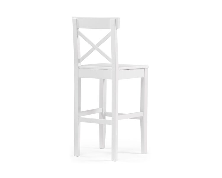 Купить Барный стул Алзе белый, Цвет: белый, фото 4