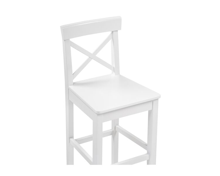 Купить Барный стул Алзе белый, Цвет: белый, фото 5