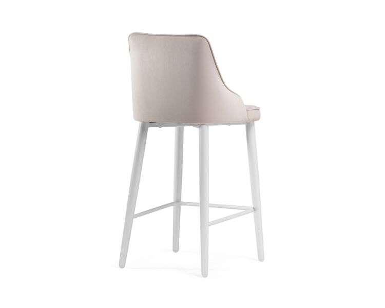 Купить Барный стул Атани кремово-дымчатый / белый, Цвет: кремовый, фото 4