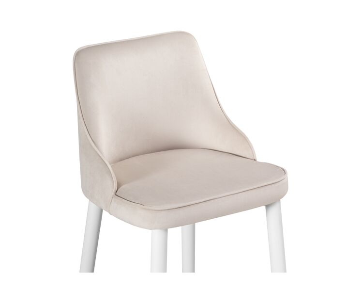 Купить Барный стул Атани кремово-дымчатый / белый, Цвет: кремовый, фото 5
