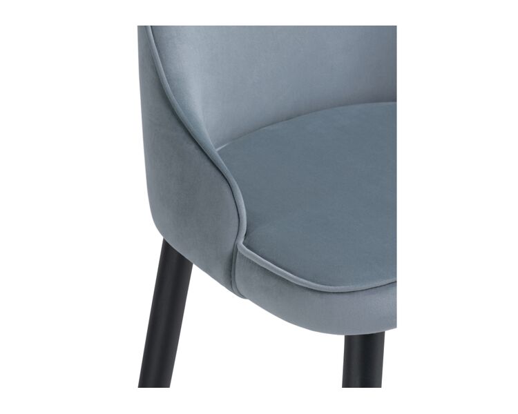 Купить Барный стул Атани серо-синий / черный, Цвет: серый, фото 6