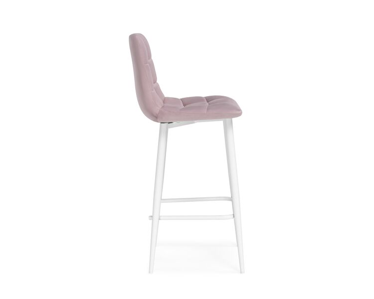 Купить Барный стул Чилли К розовый / белый, Цвет: розовый-1, фото 3