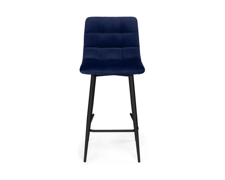 Купить Барный стул Чилли К синий / черный, Цвет: синий, фото 2