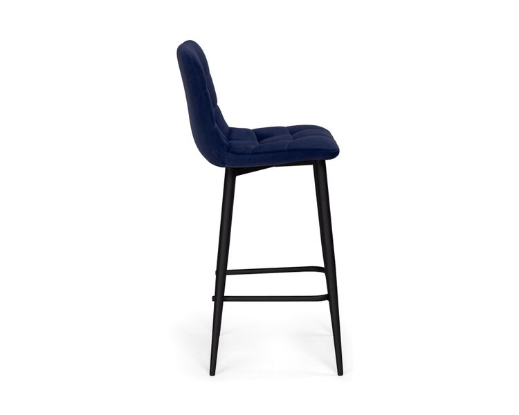 Купить Барный стул Чилли К синий / черный, Цвет: синий, фото 3
