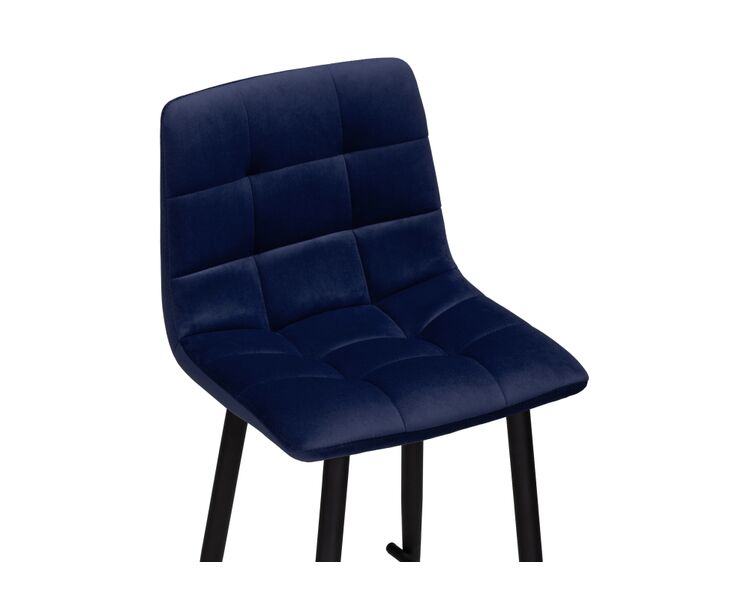 Купить Барный стул Чилли К синий / черный, Цвет: синий, фото 5
