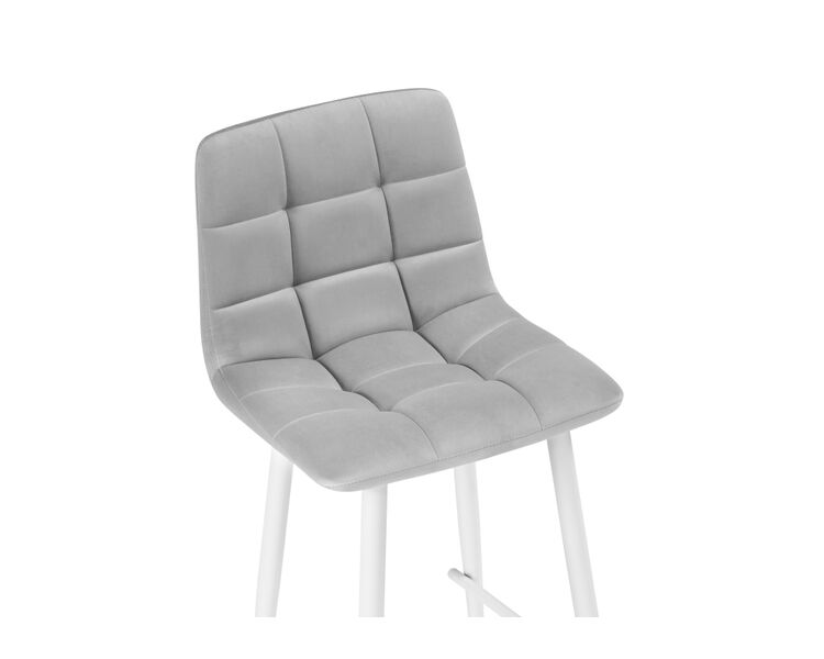 Купить Барный стул Чилли К серый / белый, Цвет: серый, фото 5