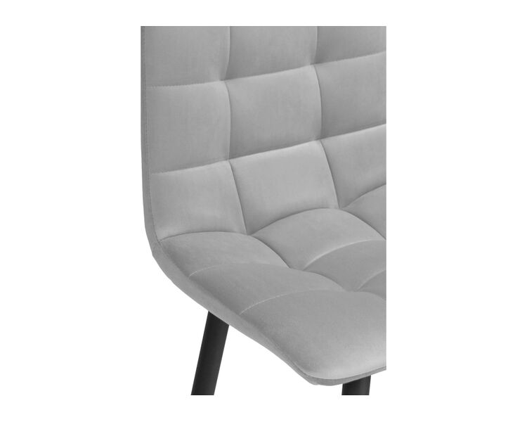Купить Барный стул Чилли К светло-серый / черный, Цвет: серый-1, фото 6