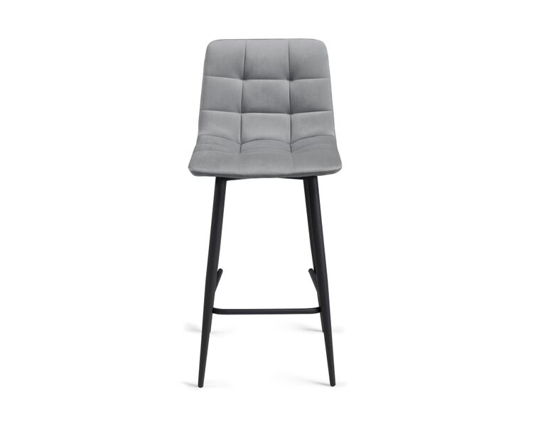 Купить Барный стул Чилли К темно-серый / черный, Цвет: серый-2, фото 2