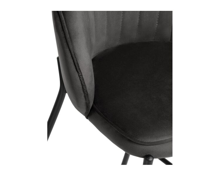 Купить Барный стул Нейл серый / черный, Цвет: серый, фото 6