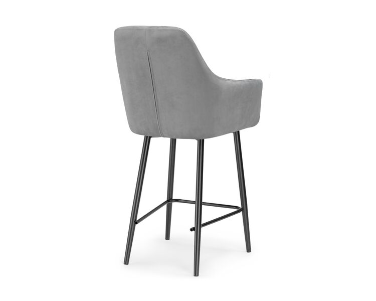 Купить Барный стул Райнер MR -11 / черный, Цвет: серый, фото 4