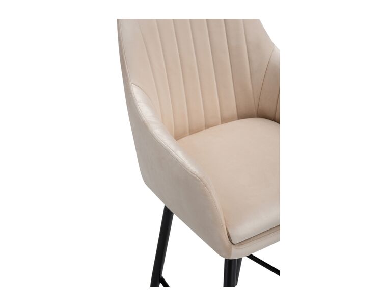 Купить Барный стул Райнер MR -26 / черный, Цвет: бежевый, фото 6