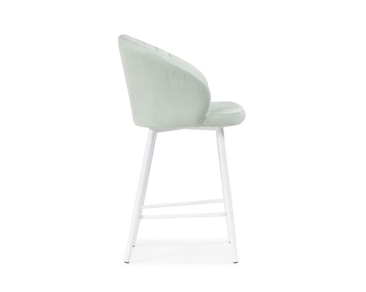 Купить Барный стул Барный стул Бэнбу velutto 14 / белый, Цвет: зеленый, фото 3