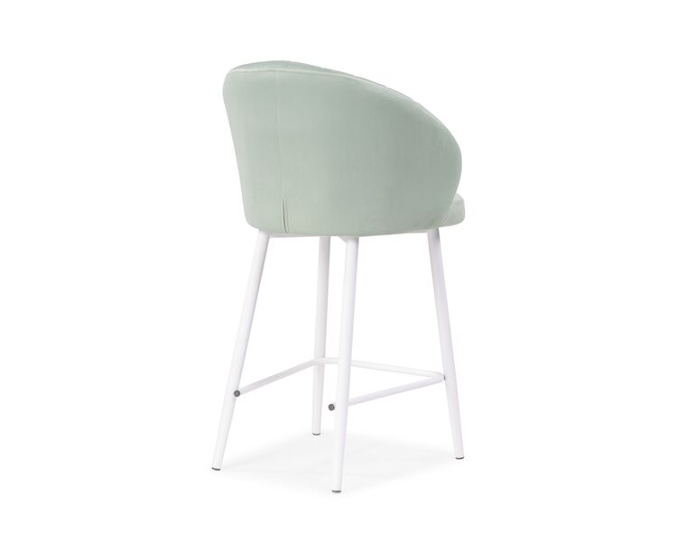 Купить Барный стул Барный стул Бэнбу velutto 14 / белый, Цвет: зеленый, фото 4