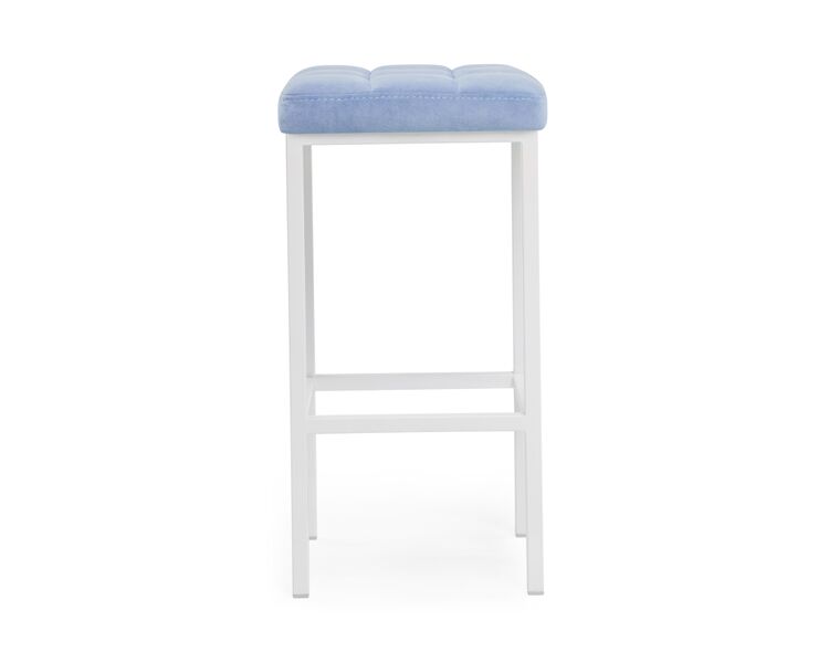 Купить Барный стул Лофт катания дасти блю / белый матовый, Цвет: синий, фото 2