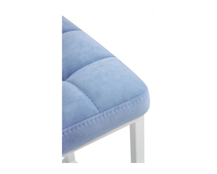 Купить Барный стул Лофт катания дасти блю / белый матовый, Цвет: синий, фото 5