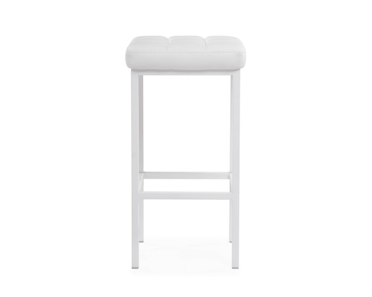 Купить Барный стул Лофт линкольн белый / белый матовый, Цвет: белый, фото 2