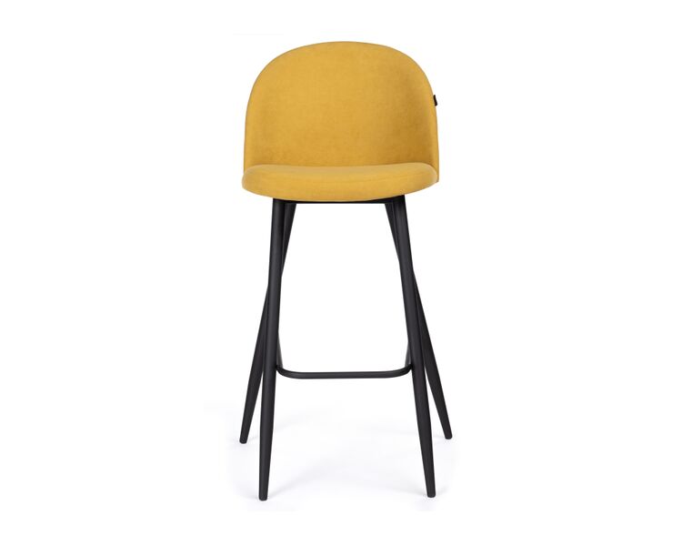 Купить Барный стул Сондре горчичный / черный, Цвет: желтый, фото 2