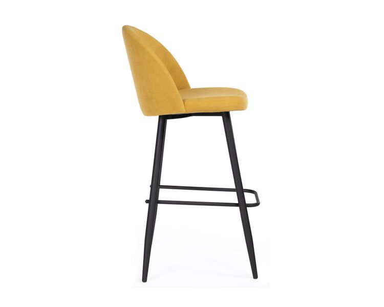 Купить Барный стул Сондре горчичный / черный, Цвет: желтый, фото 3
