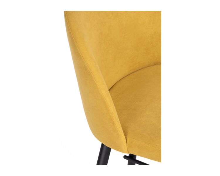 Купить Барный стул Сондре горчичный / черный, Цвет: желтый, фото 6