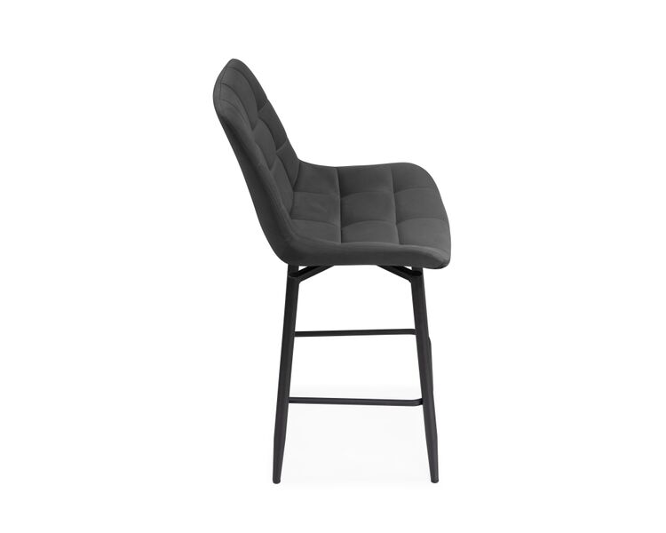 Купить Барный стул Алст К крутящийся темно-серый / черный, Цвет: серый, фото 4