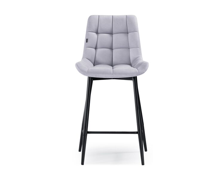 Купить Барный стул Алст серо-лиловый / черный, Цвет: серый-2, фото 2
