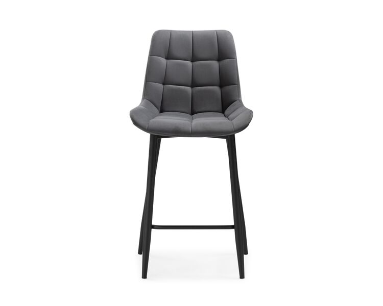 Купить Барный стул Алст темно-серый / черный, Цвет: темно-серый, фото 2