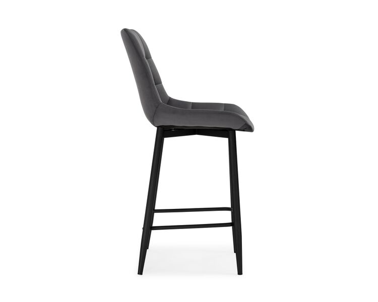 Купить Барный стул Алст темно-серый / черный, Цвет: темно-серый, фото 3