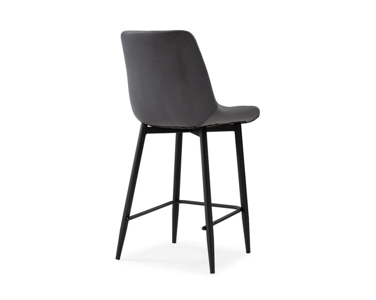 Купить Барный стул Алст темно-серый / черный, Цвет: темно-серый, фото 4