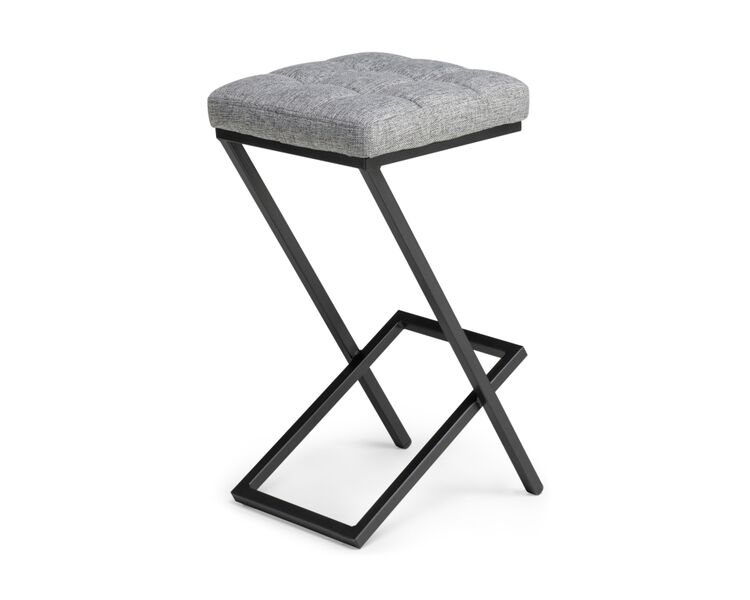 Купить Барный стул Амаури графит / черный матовый, Цвет: серый-1, фото 4
