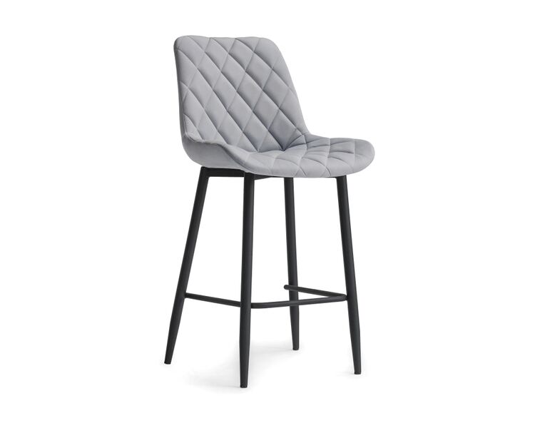 Купить Барный стул Баодин Б/К светло-серый / черный, Цвет: серый-1