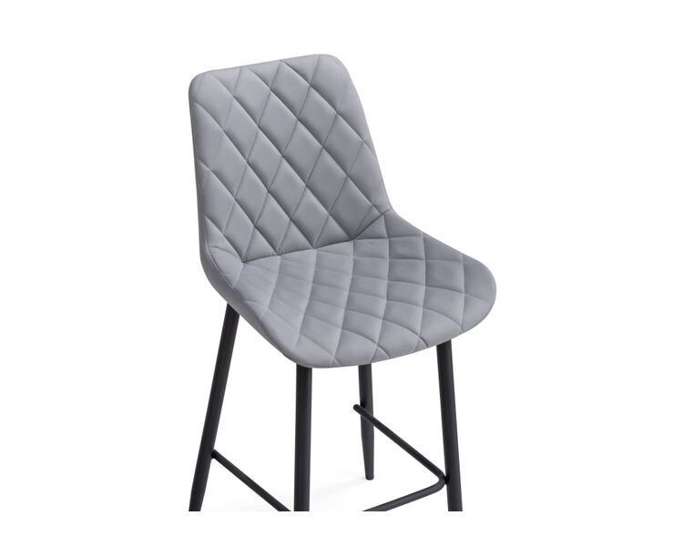 Купить Барный стул Баодин Б/К светло-серый / черный, Цвет: серый-1, фото 5
