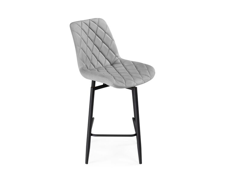 Купить Барный стул Баодин К Б/К крутящийся светло-серый / черный, Цвет: серый, фото 2
