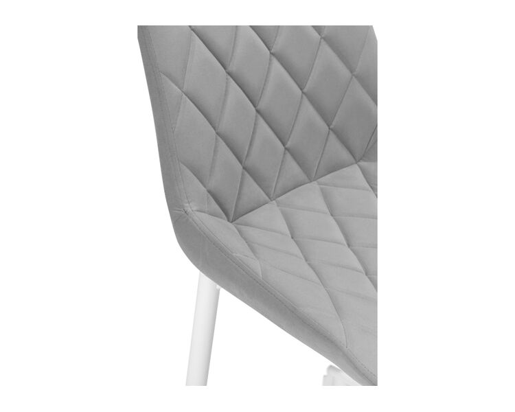 Купить Барный стул Баодин К Б/К светло-серый / белый, Цвет: серый, фото 6