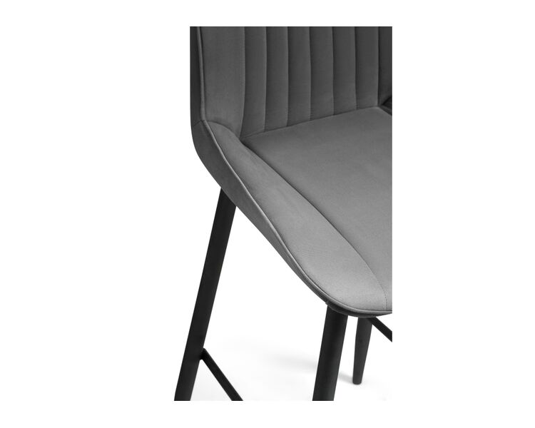 Купить Барный стул Седа К крутящийся темно-серый / черный, Цвет: латте, фото 6