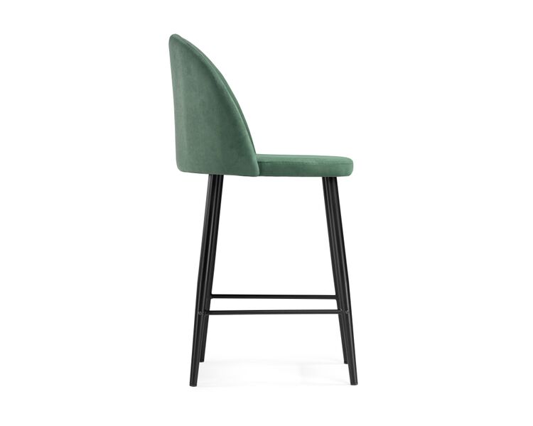 Купить Барный стул Амизуре катания изумруд / черный матовый, Цвет: серый, фото 3