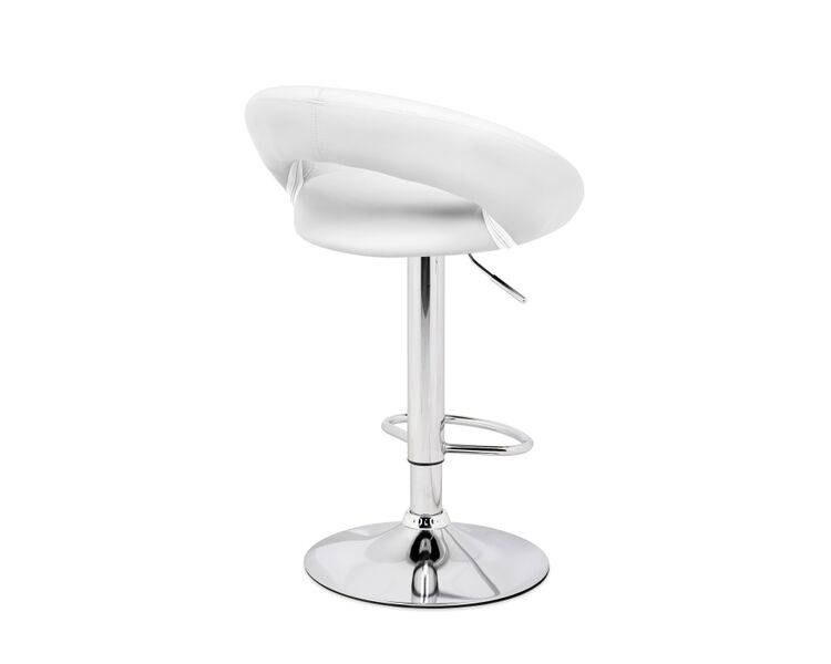 Купить Барный стул Oazis white / chrome, Цвет: белый, фото 4