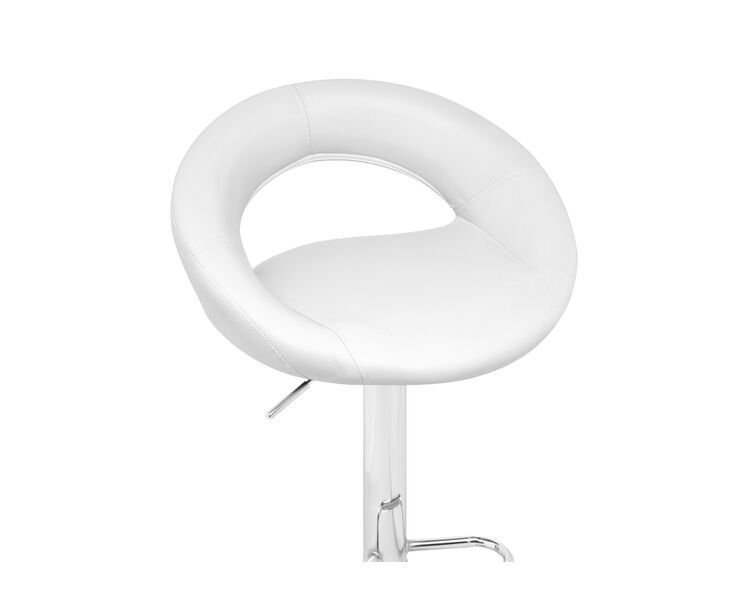 Купить Барный стул Oazis white / chrome, Цвет: белый, фото 5