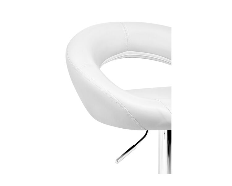 Купить Барный стул Oazis white / chrome, Цвет: белый, фото 6