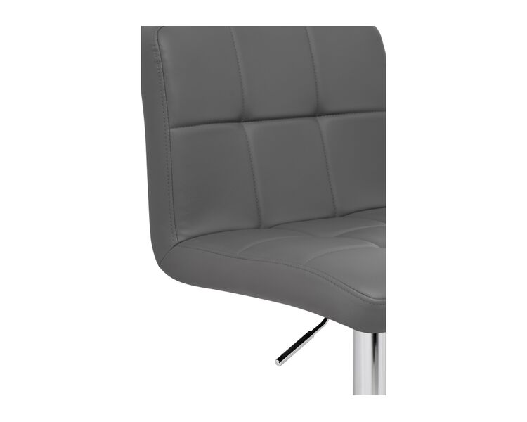 Купить Барный стул Paskal gray / chrome, Цвет: серый, фото 6