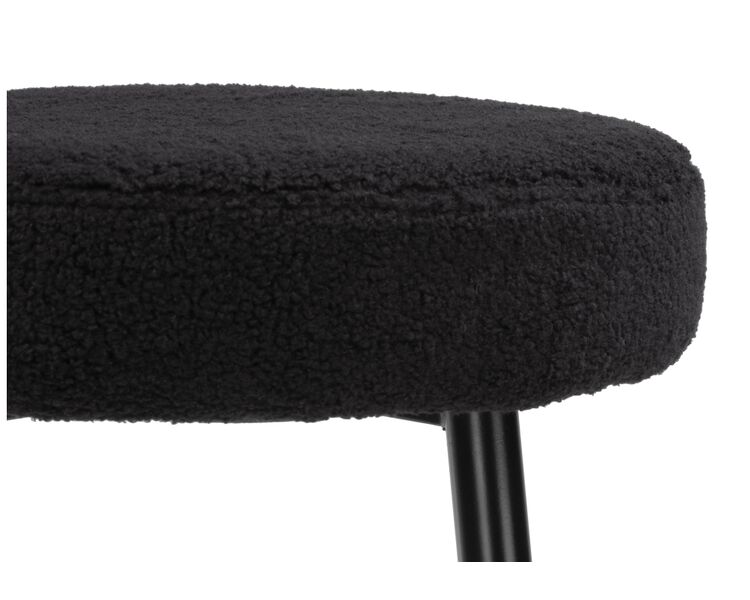 Купить Барный стул Plato black fabric, Цвет: черный, фото 4