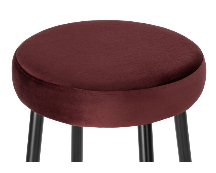 Купить Барный стул Plato purple, Цвет: бордовый, фото 3
