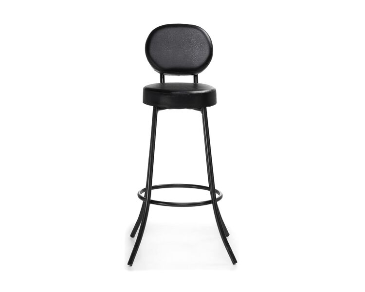 Купить Барный стул Satearant черный полимер / темный мусс, Цвет: черный, фото 2