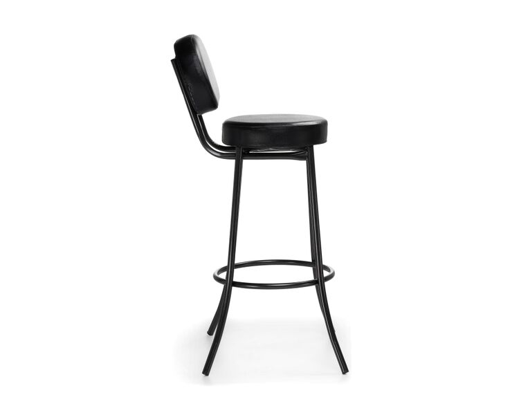 Купить Барный стул Satearant черный полимер / темный мусс, Цвет: черный, фото 3