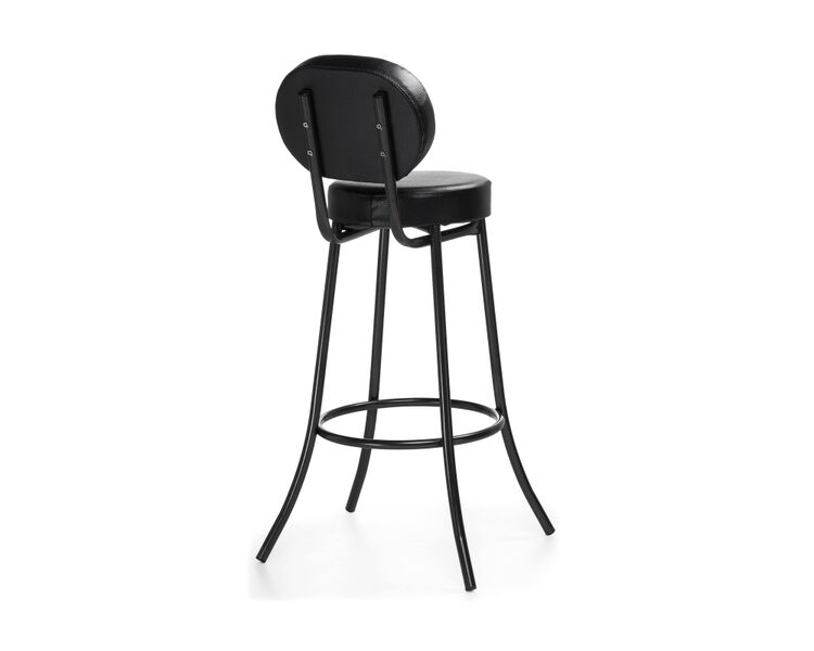 Купить Барный стул Satearant черный полимер / темный мусс, Цвет: черный, фото 4