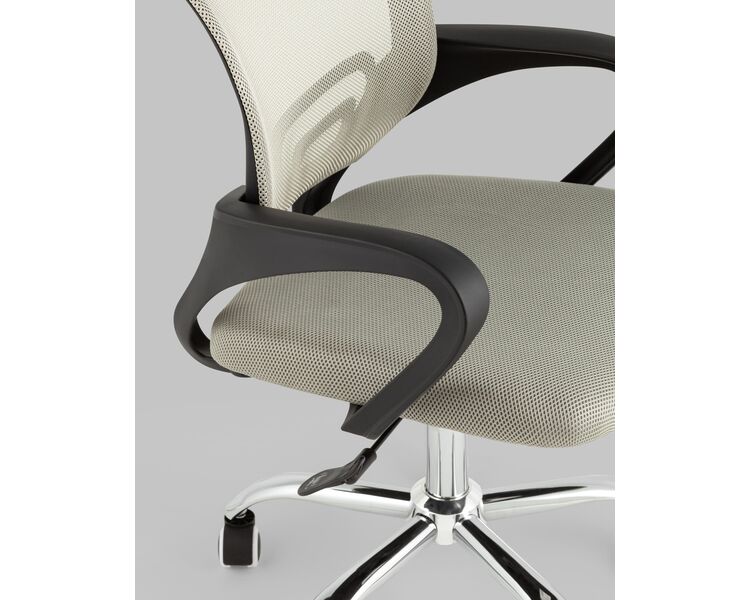 Купить Кресло офисное TopChairs Simple New серый, Цвет: серый, фото 9