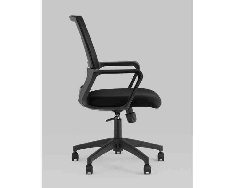 Купить Кресло офисное TopChairs Simplex черный, Цвет: черный, фото 3