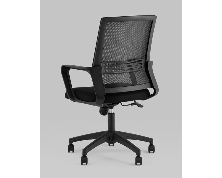 Купить Кресло офисное TopChairs Simplex черный, Цвет: черный, фото 6